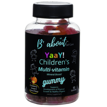Load image into Gallery viewer, B&#39;  About - YAAY! CHILDREN&#39;S MULTIVITAMIN Gummies
